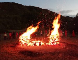 camminata sul fuoco