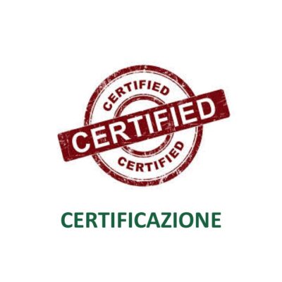 CERTIFICAZIONE